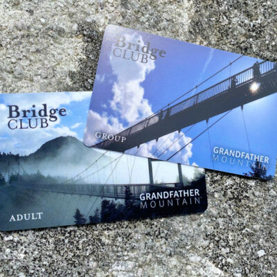 Bridge Club Annual Pass Grandfather Mountain