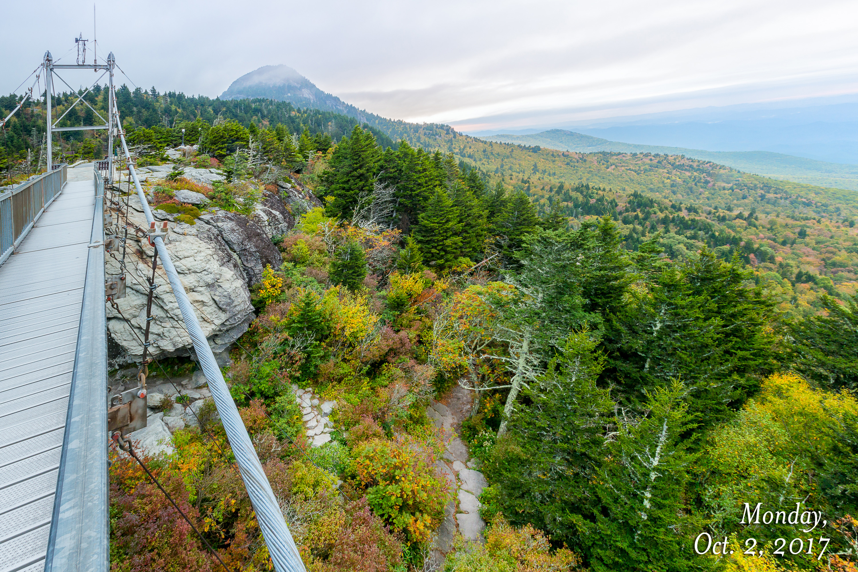 Mile High Swinging Bridge Grandfather Mountain Wonders