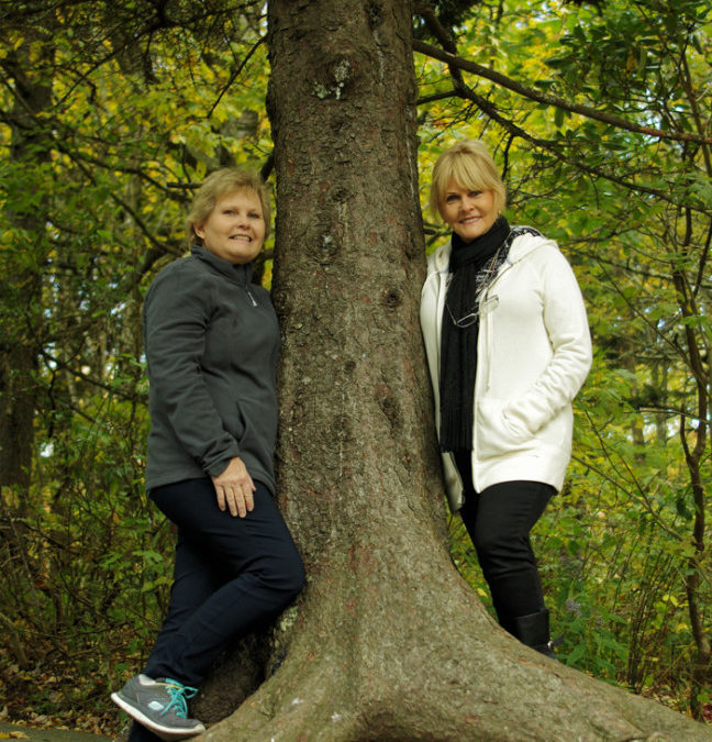 Ginny Burton and Karen Walker