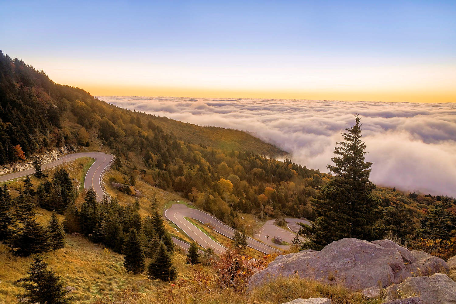 Grandfather Mountain Road Grandfather Mountain