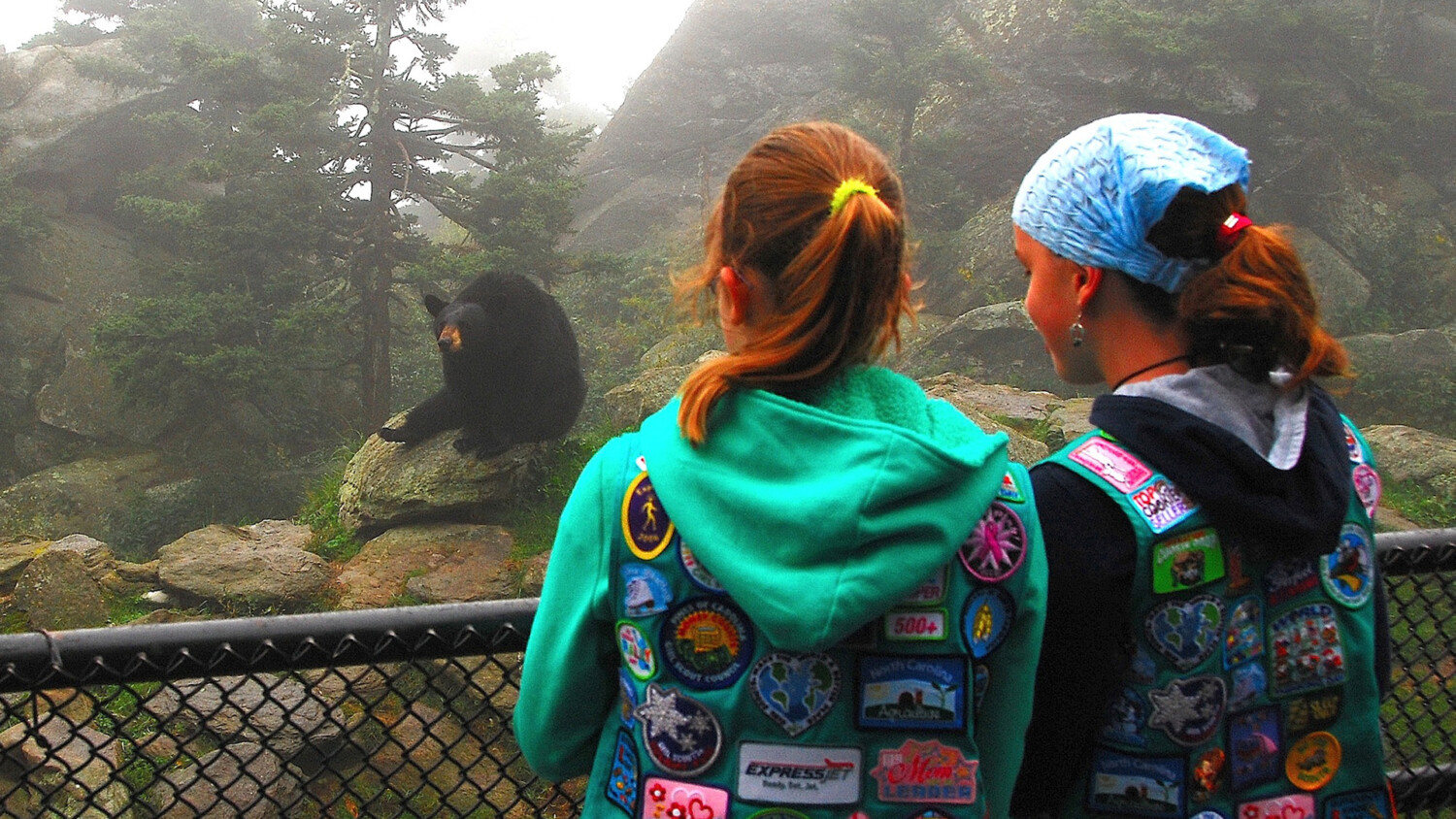 Girl shop scout backpack