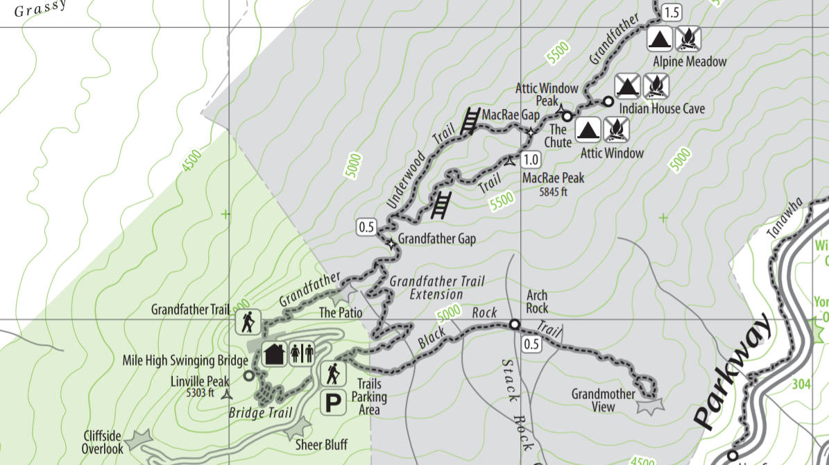 Grandfather Mountain Hiking Tips and Maps