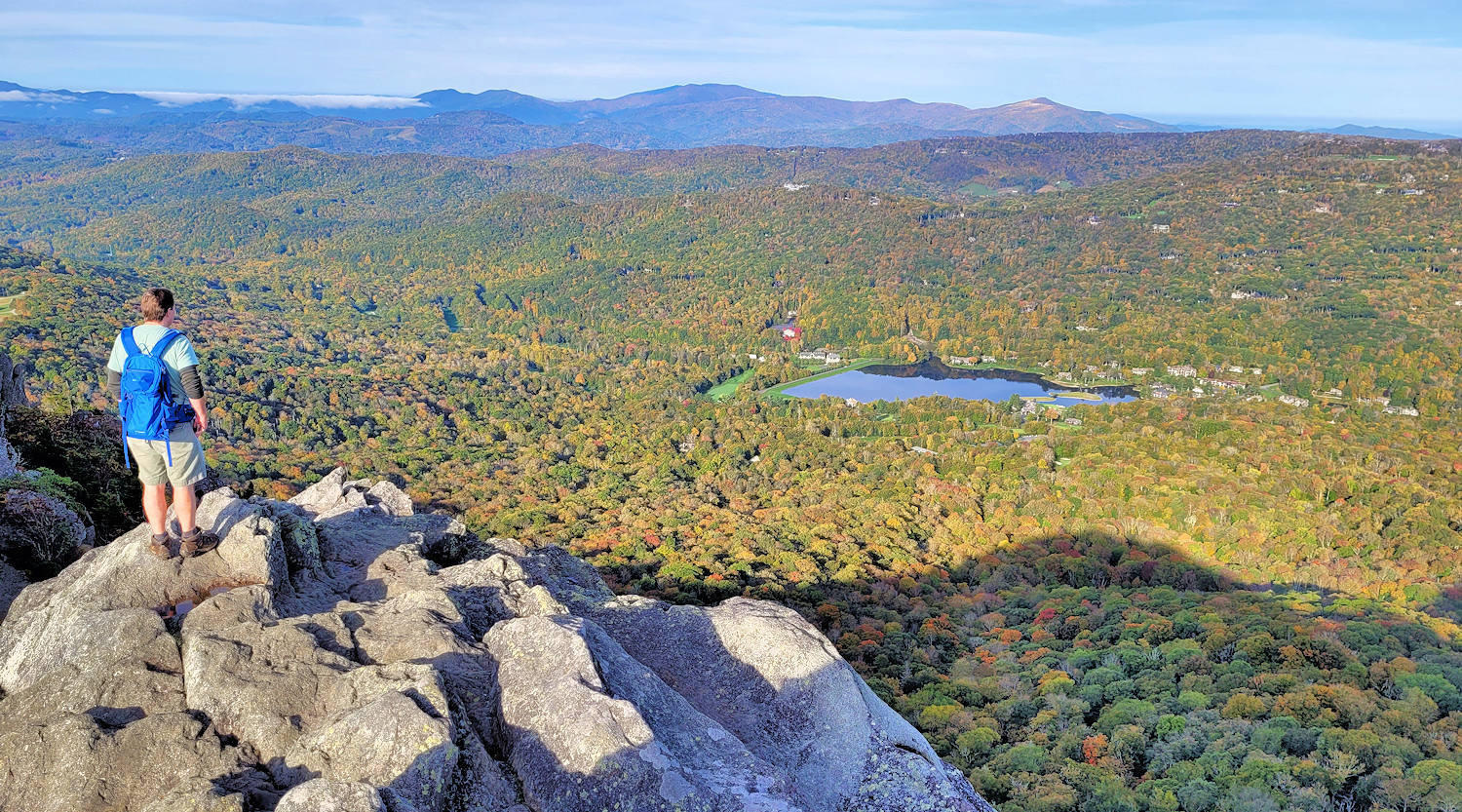 Hiking on Grandfather Mountain