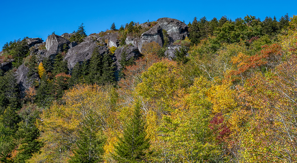 Rocks Above Linn Cove Viaduct