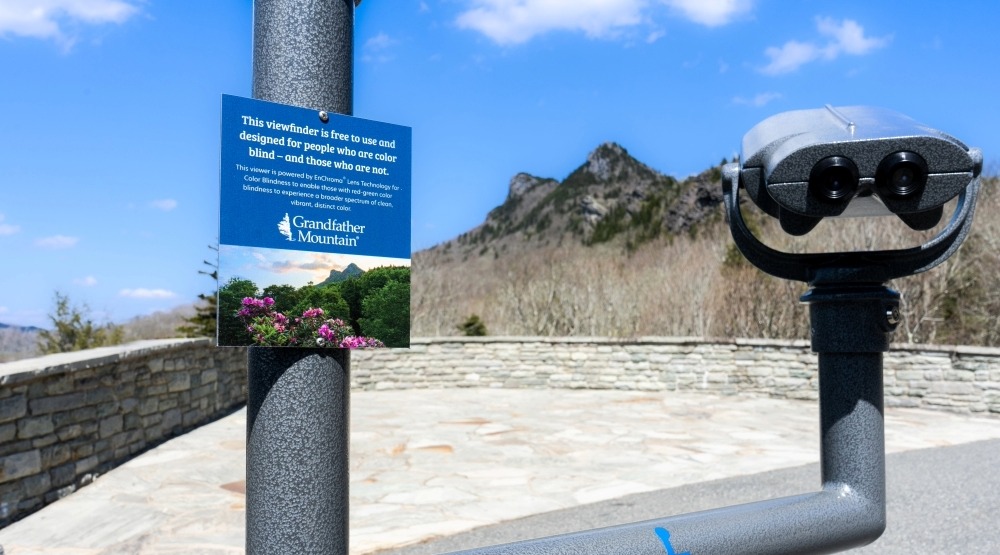 Grandfather Mountain expands accessibility initiatives with new viewfinders