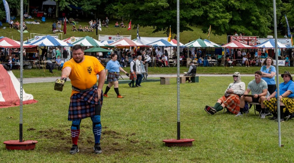 Kyle Lillie named overall winner in men’s heavy athletics