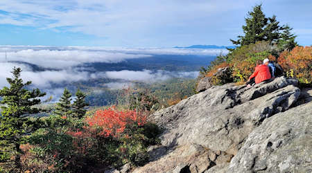 Fall Hiking Grandfather Mtn